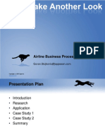 Airline Business Process Optimization