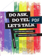 Sample of Do Ask, Do Tell, Let's Talk, by Brad Hambrick