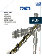 Árboles de Levas para Motores Toyota
