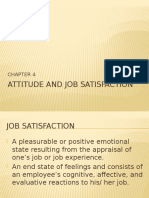 Chapter 4 Attitude and Job Satisfaction