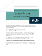 Recursos para Tipo de Letra en Autocad