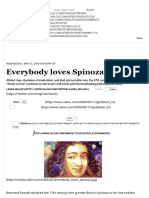 Everybody Loves Spinoza - Salon