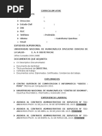 Curriculum Vitae
