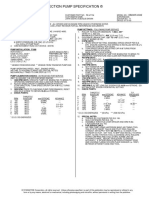 Injection Pump Specification ©: Use Latest Revision For All Referenced Documents