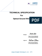 Especificaciones Tecnicas OPGW