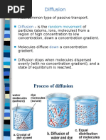 Diffusion & Osmosis