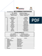 Horarios Definitivos Cuerdas Sinfónicas