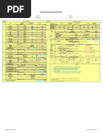 Cooling Load Calculation Sheet