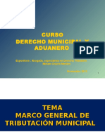 Derecho Municipal Aduanero  