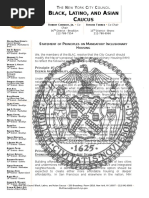 New York City Council Black, Latino & Asian Caucus MIH Principles
