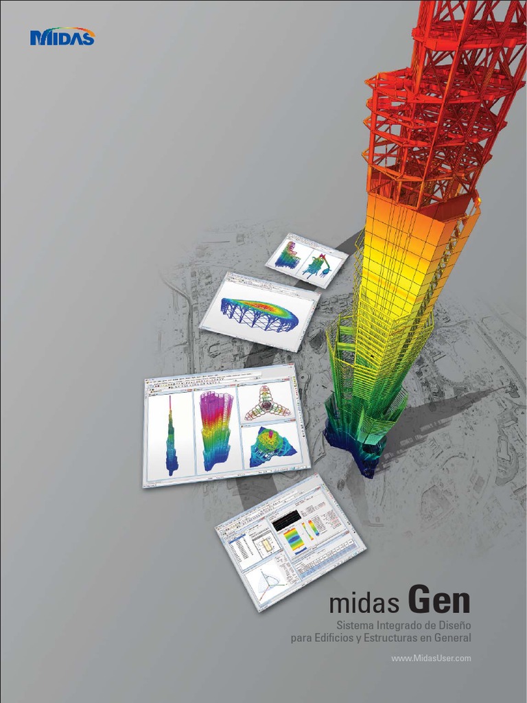 Midas Gen Catalog | PDF | Doblar | Rigidez