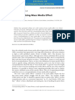 Conceptualizing Mass Media Effect by Potter, W. James