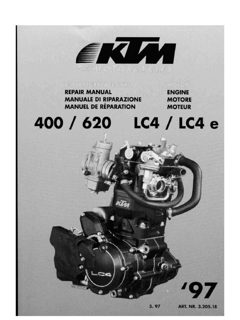 motor ktm lc4
