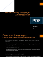 MIPS Assembly Language: An Introduction: Paritos H