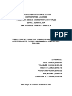 Terapia de Pareja - Enfoque Cognitivo-Conductual