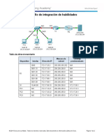 5.4.1.2 Packet Tracer - Skills Integration Challenge Instructions