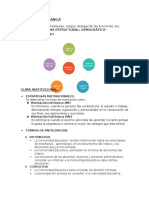 ESTRUCTURA ORGANICA Y CLIMA INSTITUCIONAL CETPRO