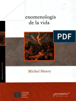 Michel-Henry-Fenomenologia de La Vida