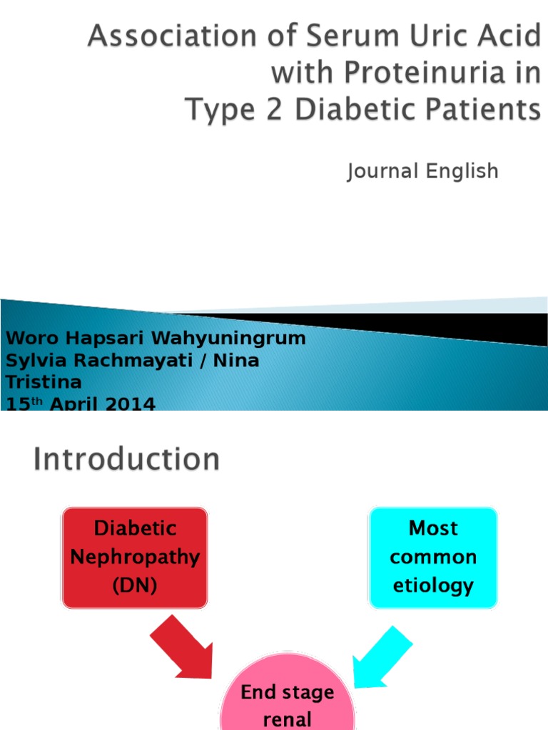 Association of Serum Uric Acid Kidney Medicine