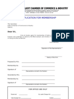 Memb Application Form