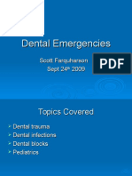 Dental Emergencies