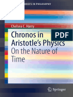 (SpringerBriefs in Philosophy) Chelsea C. Harry (Auth.) - Chronos in Aristotle's Physics - On The Nature of Time-Springer International Publishing (2015) PDF