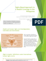 A Human Rights-Based Approach To Universal Health Coverage in The Philippines