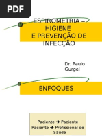 ESPIROMETRIA - HIGIENE E PREVENÇÃO DE INFECÇÃO