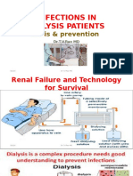 INFECTIONS IN DIALYSIS PATIENTSbasis & prevention by Dr.T.V.Rao MD