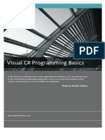 Visual C-Sharp Programming Basics