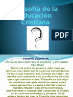 Filososfía de La Educación Cristianana3