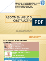 Obstructivo Cirugia Pediatrica