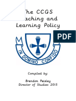 ccgs teaching and learning policy