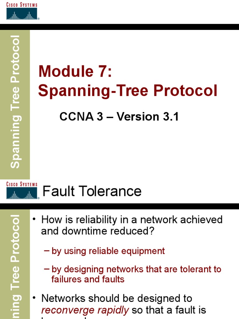 Spanning Tree Protocol | PDF | Network Switch | Network Topology