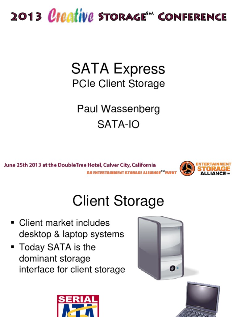 (REF) What Is SATA Express PDF Solid State Drive Computer Engineering