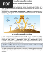 Interação Radiação-matéria Da Atmosfera