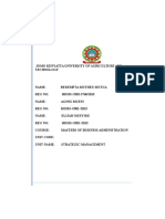 Internal Environment Analysis