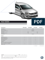 Ficha Técnica Polo Sedan PDF