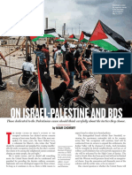 On Israel - Palestine and BDS - Noam Chomsky