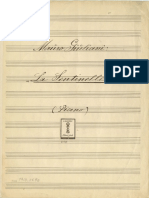 Giuliani - Op 091, Grandes Variations, Pfo Manuscript