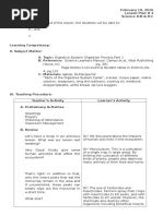 Download Digestive System Lesson Plan by Lester Eslava Orpilla SN301706269 doc pdf