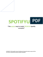 Spotifyum: "The Way To Create Spotify Accounts"