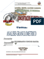 Analisis Granulometrico