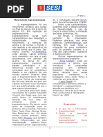 Exercício Sobre Expressionismo