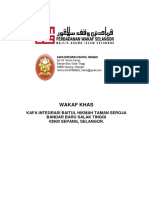 Kertas Kerja - Wakaf Khas Kibh - 18042015