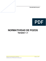 Normatividad de Pozos - 2011 Ver 1.1