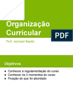 Organização Curricular - Redes de Computadores