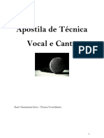 Apostila de Técnica Vocal 