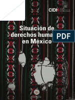 Situación de Derechos Humanos en México CIDH