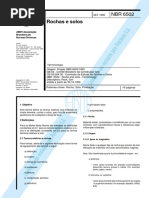 NBR-6502 - Rochas e Solos